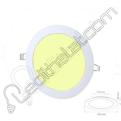 15 Watt Sıva Altı Yuvarlak Gün Işığı Led Panel