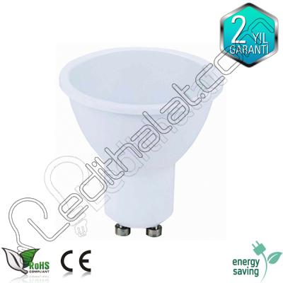 5 Watt Gu10 Duylu Led Ampul Beyaz Işık