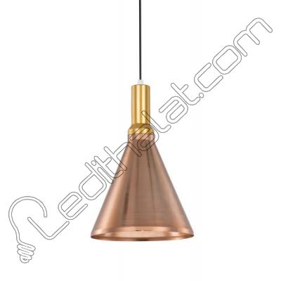 Cata CT-8270 Dekoratif Sarkıt Armatür (Bakır + Gold Duy + 25,5CM)