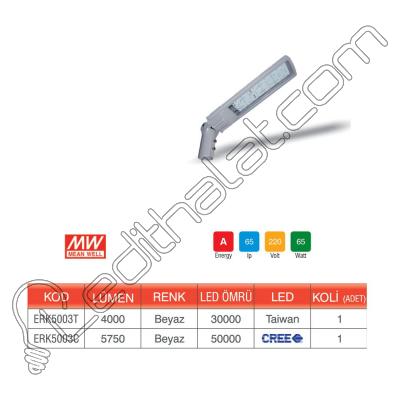 Erk 36 Led Sokak Armatürü TAİWAN Led