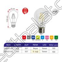 Erk 4 Watt A60 Rustik Ampul ERK2310 - 2li