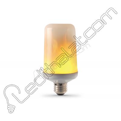 3 Watt Dekoratif Alev Ampul - 2Lİ