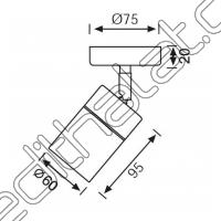 Jüpiter JW919 Bahçe Armatürü