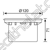 Jüpiter LG978 Led Gömme Bahçe Armatürü