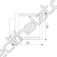 Jüpiter LG990 S Led Bahçe Baba Armatürü