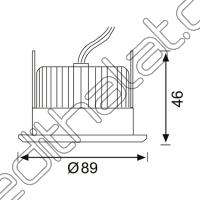 Jüpiter LS596 Dekoratif Led Spot Armatür