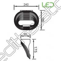 Jüpiter LW467 Dekoratif Led Aplik