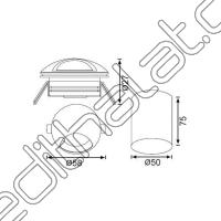 Jüpiter LW972 Led Duvar Armatürü