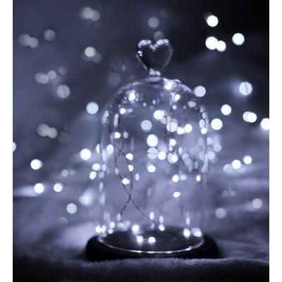 3 Metre 20 Led'li Telli Pilli Beyaz İp Peri Led Süs