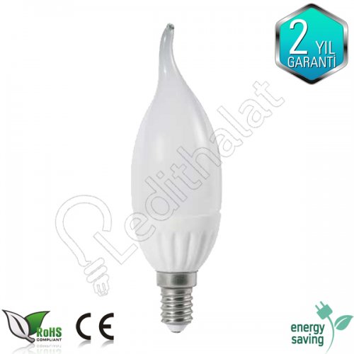 Dim edilebilir 4 watt e14 duylu ledli rustik ampul