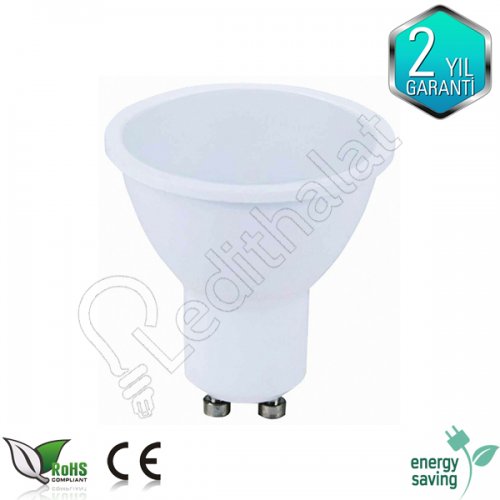 5 Watt Gu10 Duylu Led Ampul Beyaz Işık