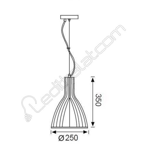 Jüpiter EV617 Dekoratif Sarkıt Armatür