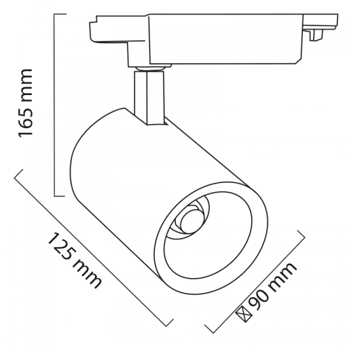 Goya GY-3613 30 Watt Ledli Ray Spot