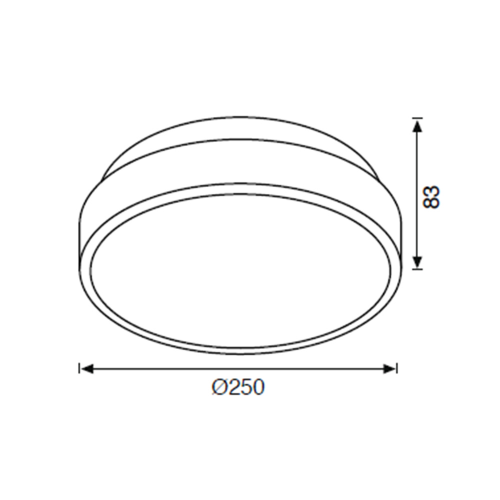 Jüpiter JC708  Bahçe Tavan Armatürü