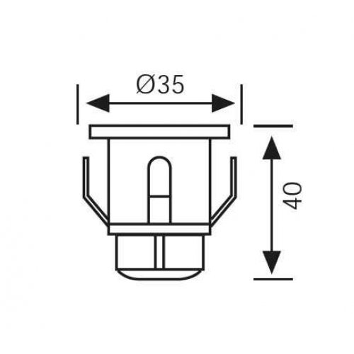 Jüpiter LG980 Led Deck Armatürü