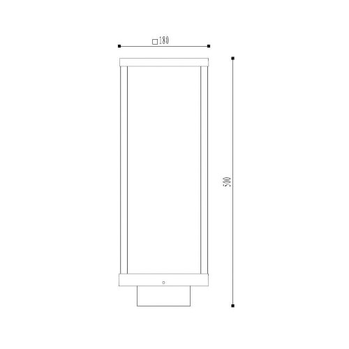 Jüpiter LG991 S Led Direk Bahçe Armatürü