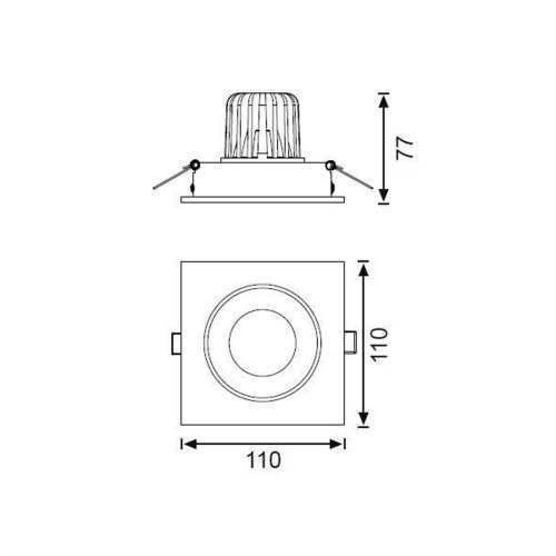 Jüpiter LS441 Dekoratif Hareketli Led Spot Armatür