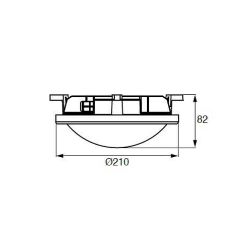 Jüpiter LW502 Plastik Led Aplik